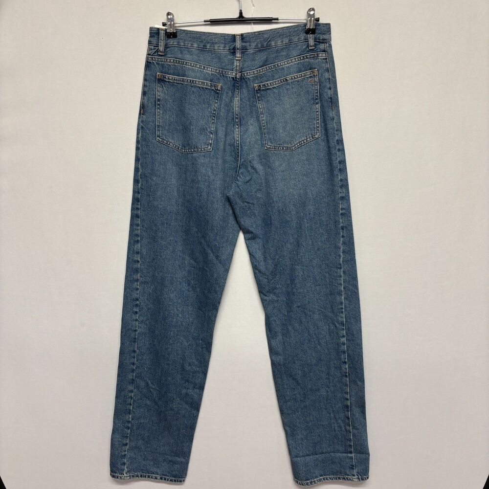 NWT Madewell Women Pieced Barrel Leg Jeans Size 29T 29 Tall Denim D125 -9 - Picture 15 of 16